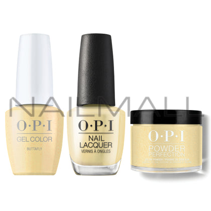 OPI Dip, Gel, Polish Trio Buttafly #S022 OPI Your Way Collection, Spring 2024 