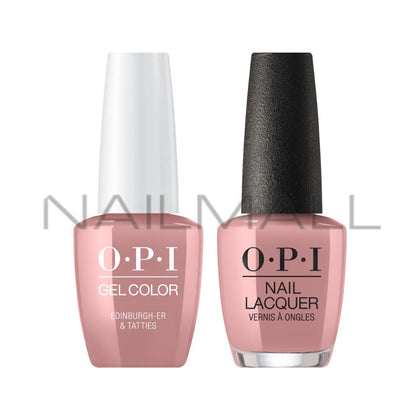 OPI	Fall 2019	Scotland	Gel Duo	Matching Gelcolor and Nail Polish	Edinburgh-er & Tatties	U23 