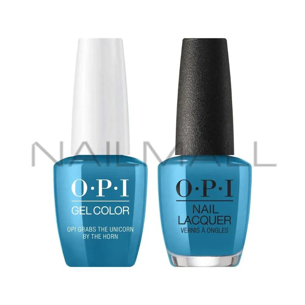 OPI	Fall 2019	Scotland	Gel Duo	Matching Gelcolor and Nail Polish	OPI Grabs the Horn by the Unicorn	U20