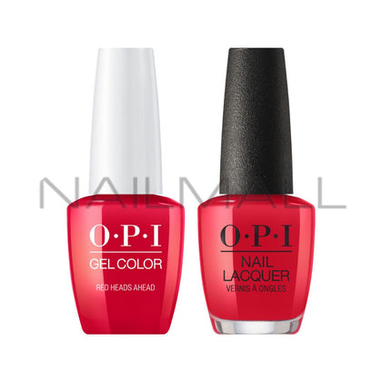 OPI	Fall 2019	Scotland	Gel Duo	Matching Gelcolor and Nail Polish	Red Heads Ahead	U13/U12 