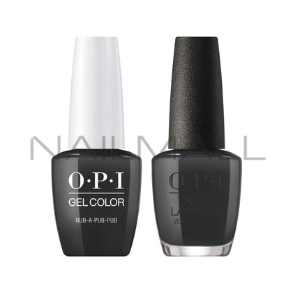 OPI	Fall 2019	Scotland	Gel Duo	Matching Gelcolor and Nail Polish	Rub-a-Pub-Pub	U18 