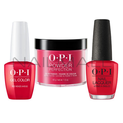 OPI	Fall 2019	Scotland	Trio Set	Red Heads Ahead	U13/U12 