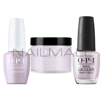 OPI	Fall 2021	DTLA	Trio Set	Grafitti Sweetie	LA02 