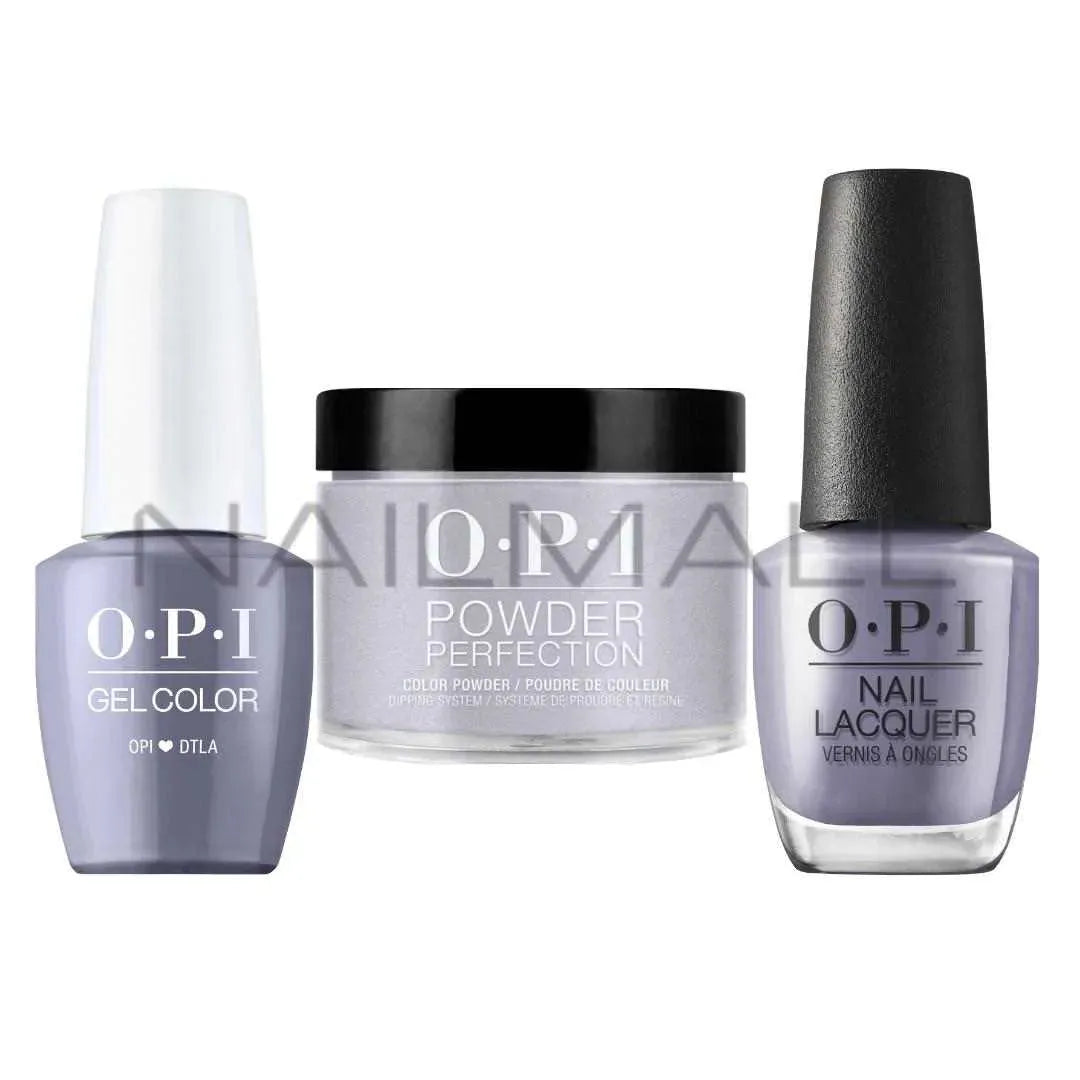 OPI	Fall 2021	DTLA	Trio Set	OPI ❤️ DTLA	LA09 