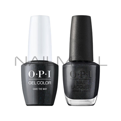 OPI	Fall 2022	Fall Wonders	Gel Duo	Matching Gelcolor and Nail Polish	Cave The Way	F012 