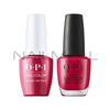 OPI	Fall 2022	Fall Wonders	Gel Duo	Matching Gelcolor and Nail Polish	Red-veal Your Truth	F007