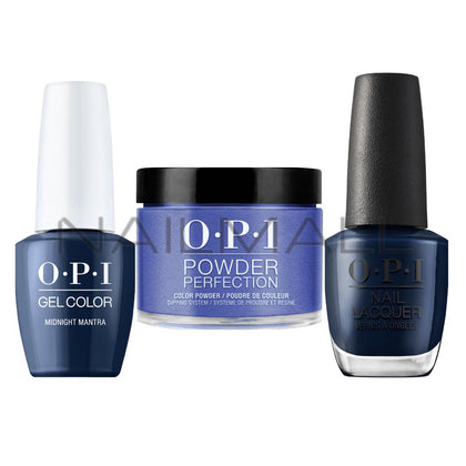 OPI	Fall 2022	Fall Wonders	Trio Set	Midnight Mantra	F009 