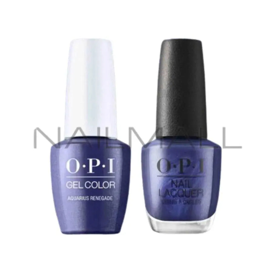 OPI	Fall 2023	Big Zodiac Energy	Gel Duo	Matching Gelcolor and Nail Polish	Aquarius Renegade	H021