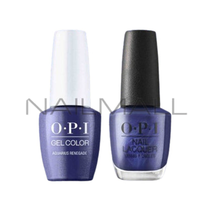 OPI	Fall 2023	Big Zodiac Energy	Gel Duo	Matching Gelcolor and Nail Polish	Aquarius Renegade	H021 