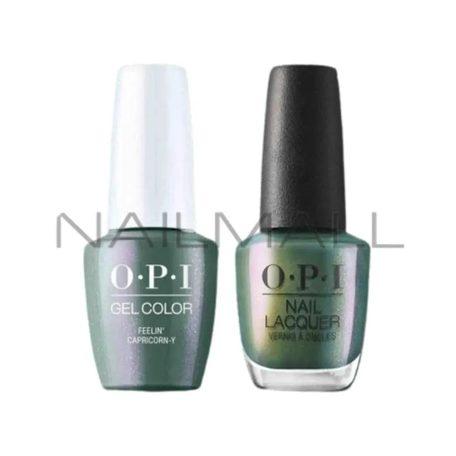OPI	Fall 2023	Big Zodiac Energy	Gel Duo	Matching Gelcolor and Nail Polish	Feelin' Capricorny	H016