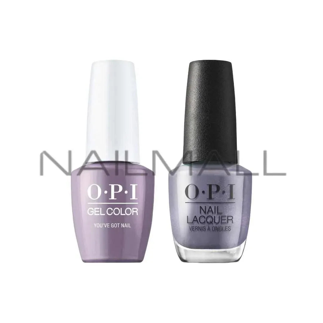 OPI	Fall 2024	Metallic Mega Mix	Gel Duo	Matching Gelcolor and Nail Polish	You've Got Nail	F017