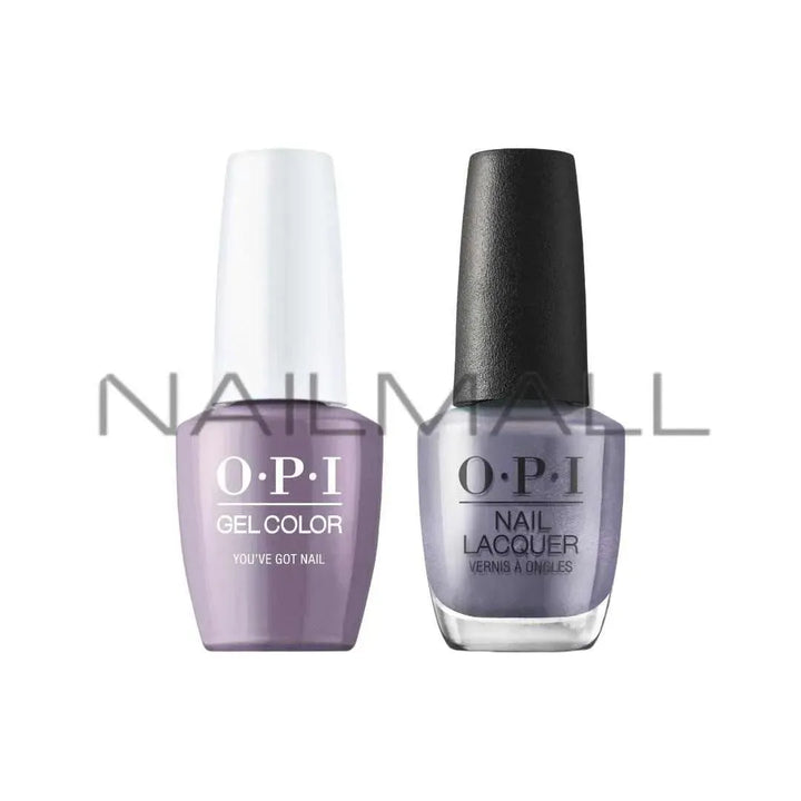 OPI	Fall 2024	Metallic Mega Mix	Gel Duo	Matching Gelcolor and Nail Polish	You've Got Nail	F017