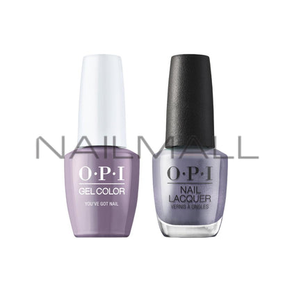 OPI	Fall 2024	Metallic Mega Mix	Gel Duo	Matching Gelcolor and Nail Polish	You've Got Nail	F017 