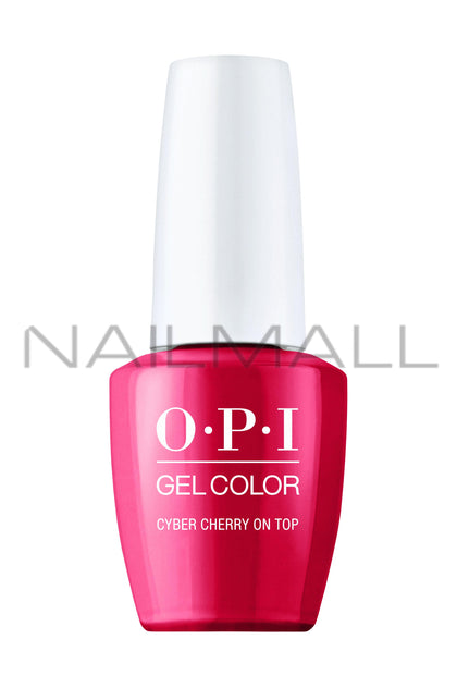 OPI	Fall 2024	Metallic Mega Mix	Gelcolor	Cyber Cherry on Top	GCF014 