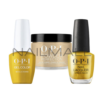 OPI	Fall 2024	Metallic Mega Mix	Trio Set	Starstruck Gold	DPF022 