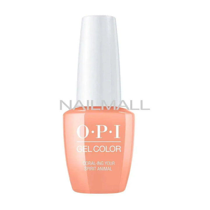 OPI GelColor - Coral-ing Your Spirit Animal - GCM88 Gel Polish