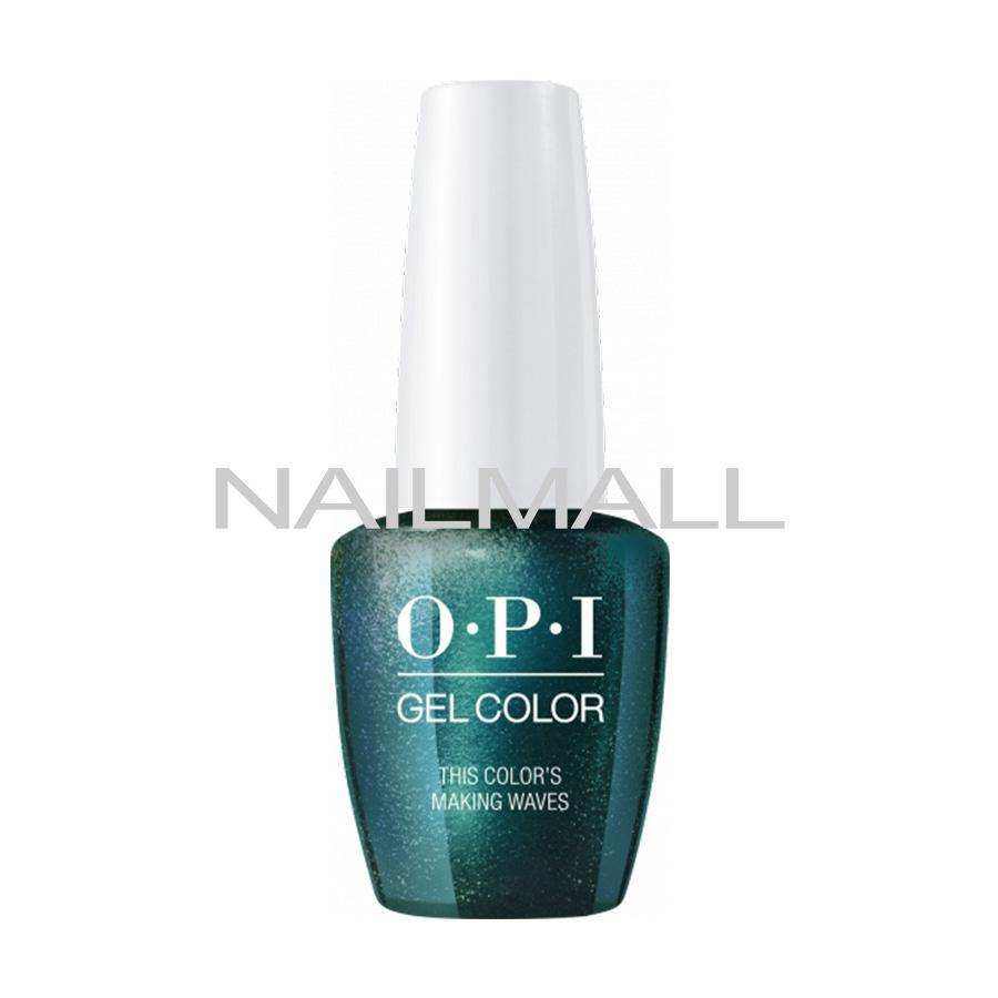 OPI GelColor - GCH74A - This Color's Making Waves 15mL