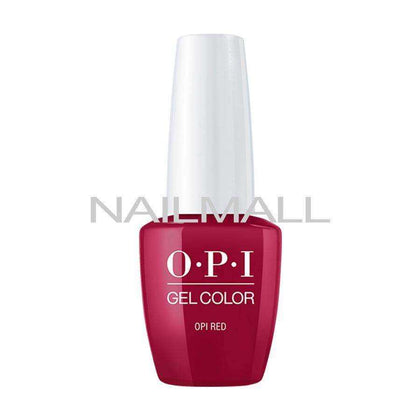 OPI GelColor - GCL72A - OPI Red 15mL nailmall