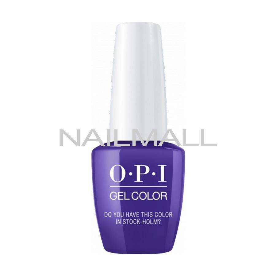 OPI GelColor - GCN47A - Do You Have This Color in Stock-holm 15mL