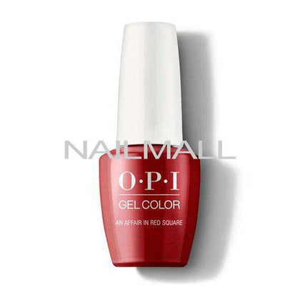 OPI GelColor - GCR53 - An Affair in Red Square 15 mL Gel Polish