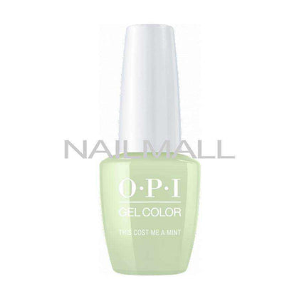 OPI GelColor - GCT72A - This Cost Me a Mint 15mL Gel Polish