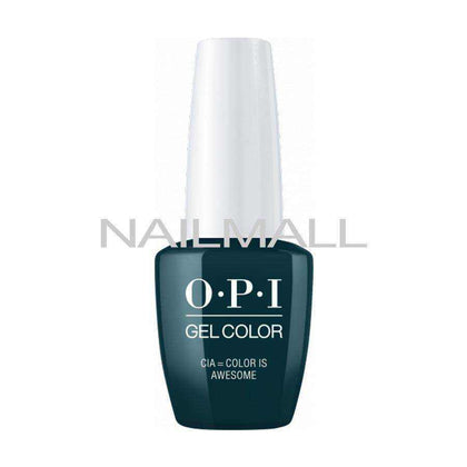 OPI GelColor - GCW53A - CIA = Color is Awesome 15mL Gel Polish