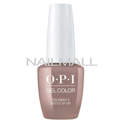 OPI GelColor - Icelanded a Bottle of OPI - GCI53A Gel Polish