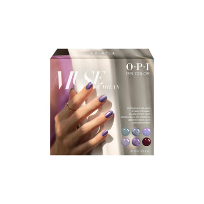 OPI GelColor - Muse of Milan Add-On Kit 2 6pc Collection