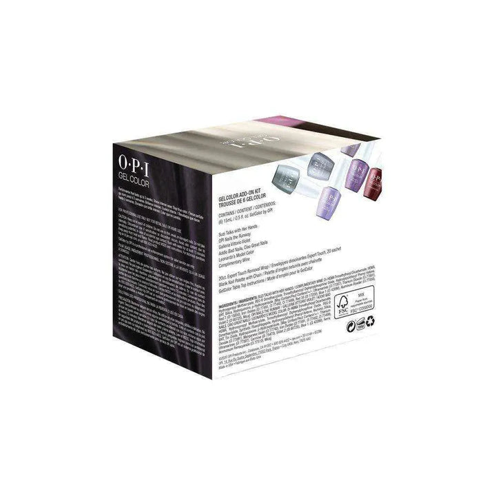 OPI GelColor - Muse of Milan Add-On Kit 2 6pc Collection