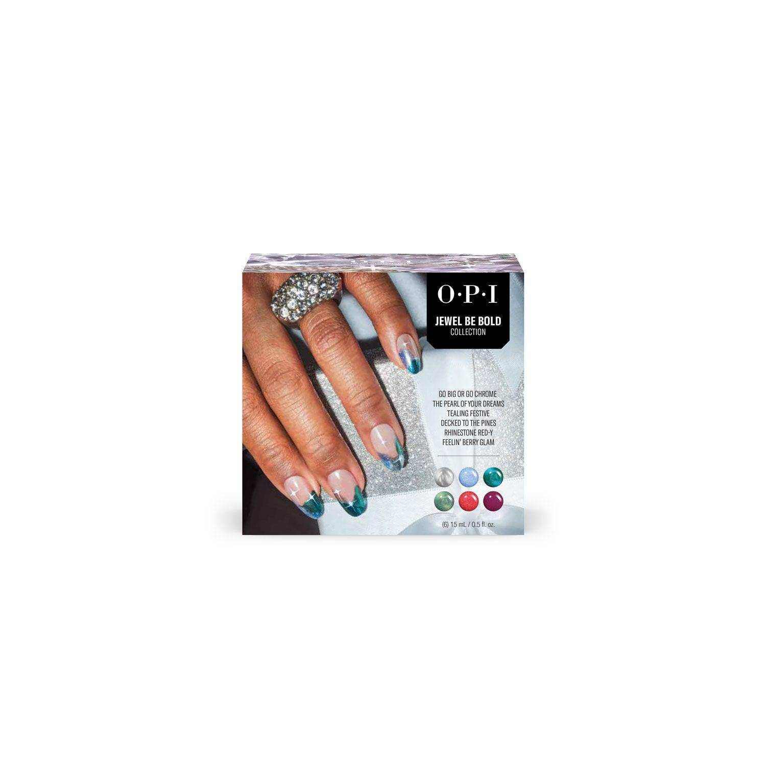 OPI Holiday 2022 - Jewel Be Bold Collection - GelColor Kit A 6pc