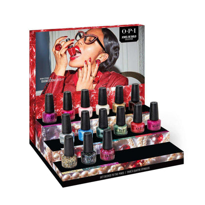 OPI Holiday 2022 - Jewel Be Bold Collection Nail Lacquer 15pc Collection