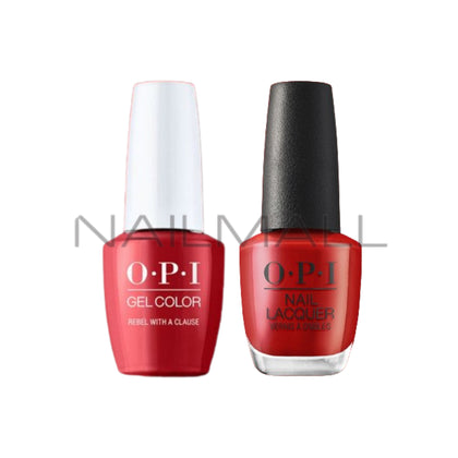 OPI	Holiday/Winter 2023	Terribly Nice	Gel Duo	Matching Gelcolor and Nail Polish	Rebel with a Clause	Q05 