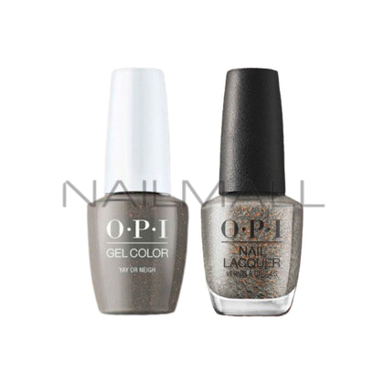 OPI	Holiday/Winter 2023	Terribly Nice	Gel Duo	Matching Gelcolor and Nail Polish	Yay or Neigh	Q06 