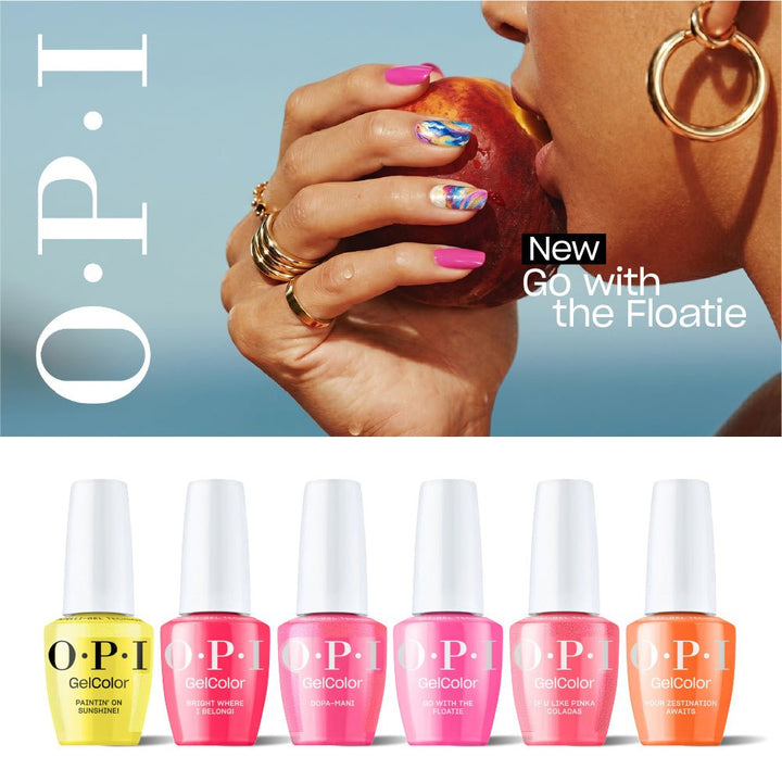 OPI GelColor "Trip To The Brite Side" Summer 2026 Collection - ADD-ON Kit #2 (6 Shades)