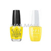 OPI Matching GelColor and Nail Polish - GNA65A - I Just Can't Cope-acabana 15mL