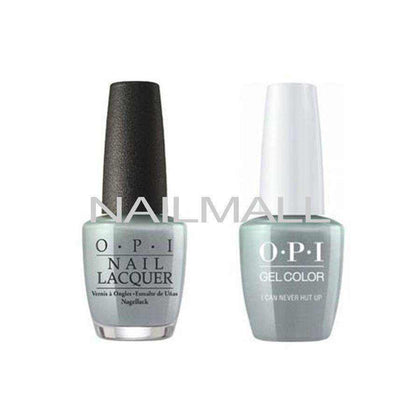 OPI Matching GelColor and Nail Polish - GNF86A - I Can Never Hut Up Duo - Gel & Lacquer Combo