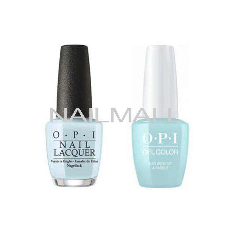 OPI Matching GelColor and Nail Polish - GNF88A - Suzi Without a Paddle