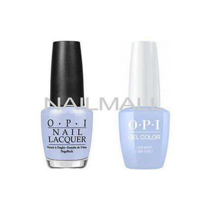 OPI Matching GelColor and Nail Polish - GNT76A - I am What I Amethyst 15mL Duo - Gel & Lacquer Combo