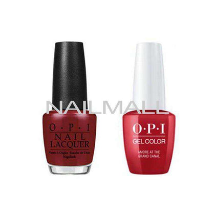 OPI Matching GelColor and Nail Polish - GNV29A - Amore at Grand Canal 15mL Duo - Gel & Lacquer Combo