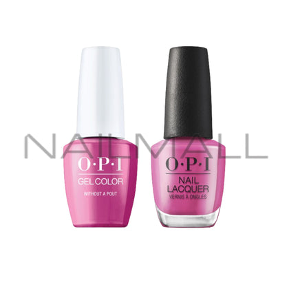 OPI Matching Gelcolor and Nail Polish - S016	Without a Pout 