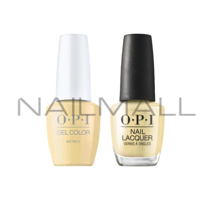 OPI Matching Gelcolor and Nail Polish - S022	Buttafly 