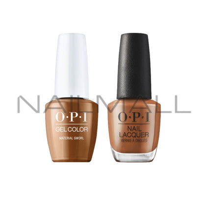 OPI Matching Gelcolor and Nail Polish - S024	Material Gworl 