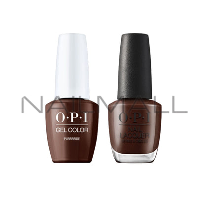 OPI 	Matching Gelcolor and Nail Polish - S032	Purrrride 