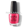 OPI Nail Lacquer - Charged Up Cherry - NL B35