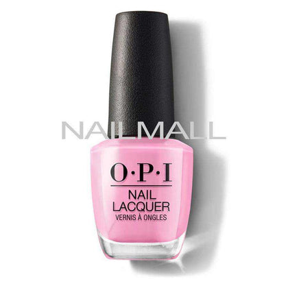 OPI Nail Lacquer - Leather- Electryfyin' Pink - NLG54 Nail Lacquer