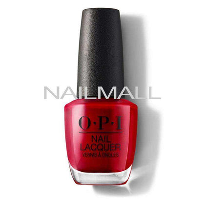 OPI Nail Lacquer - Red Hot Rio - NL A70 Nail Lacquer