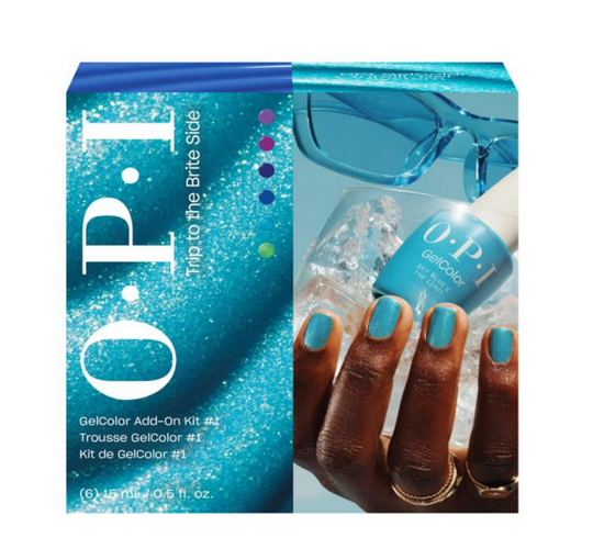 OPI GelColor "Trip To The Brite Side" Summer 2026 Collection - ADD-ON Kit #1 (6 Shades)