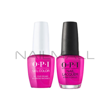 OPI	Spring 2019	Tokyo	Gel Duo	Matching Gelcolor and Nail Polish	All Your Dreams in Vending Machines	T84 