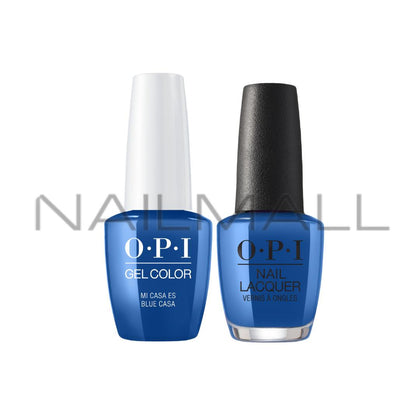 OPI	Spring 2020	Mexico City	Gel Duo	Matching Gelcolor and Nail Polish	Mi Casa Es Blue Casa	M92 