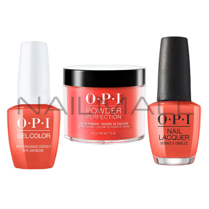 OPI	Spring 2020	Mexico City	Trio Set	My Chihuahua Doesn't Bite Anymore	M89 